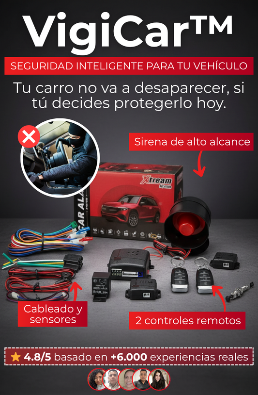 Combo Alarma + Bloqueo Central Xtream