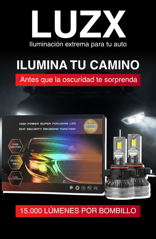 2 Bombillos Led de 15.000 Lumenes